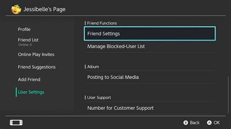Image result for Nintendo Switch User Settings
