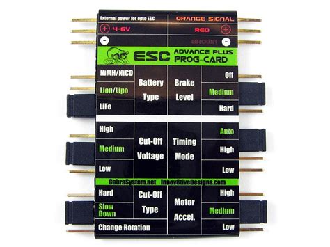 Over Sky ESC Program Card 的图像结果