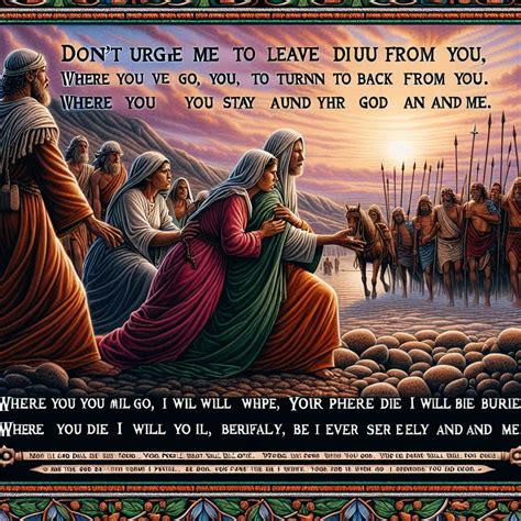 Ruth 1:16 Artwork | Bible Art