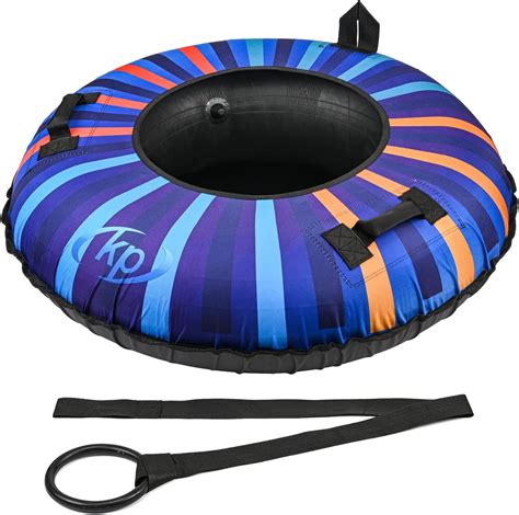 Buy 47 Inch Snow Tube for Sledding Heavy Duty Inflatable Snow Sled Ski ...
