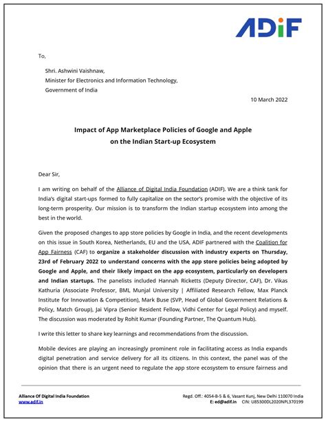 ADIF opposes the exploitation of Indian App Economy by Apple and Google