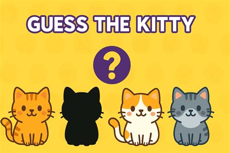 Guess The Kitty 🕹️ Free Cat Guessing Game Online