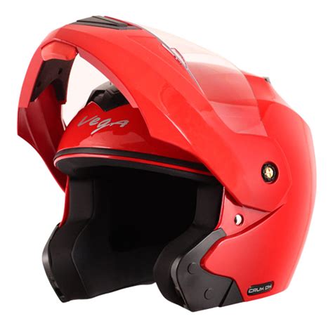 Vega Crux Dx Red Helmet | Shop Helmets at BIKERSTORE.IN – BikerStore.in