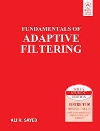 Fundamentals of Adaptive Filtering : Ali H. Sayed: Amazon.in: Books