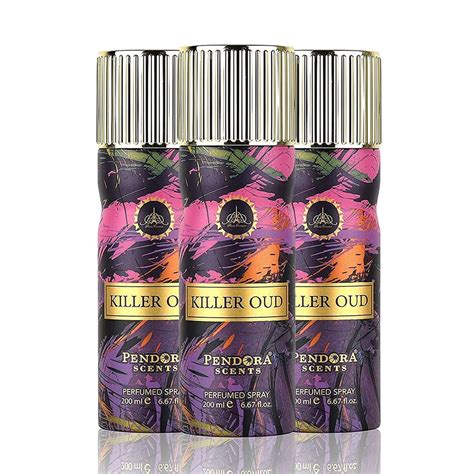 Paris Corner Killer Oud Deodorant Spray 200ml (Pack Of 3) | Paris Corner