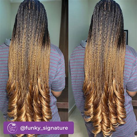 40 Attractive Waist Length to Floor Length Box Braids Hairstyles ...