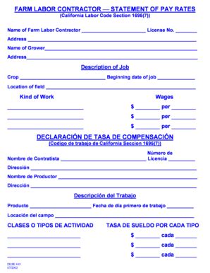 Dlse 445 Form 2020-2026 - Fill and Sign Printable Template Online