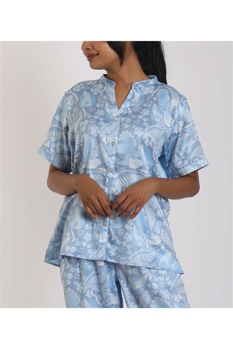 Modish Jena Sky Pyjama Set – FortyWinksCompany