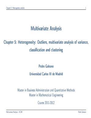 Fillable Online Multivariate Analysis Multivariate Analysis Fax Email ...