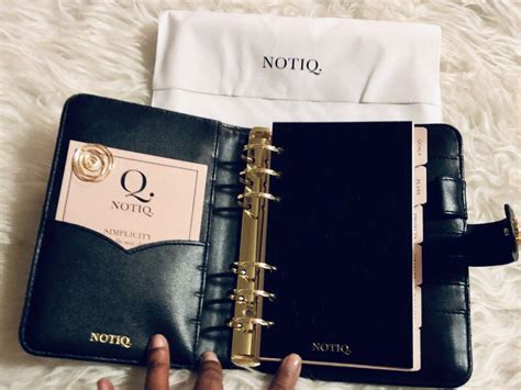 notiq planner cover