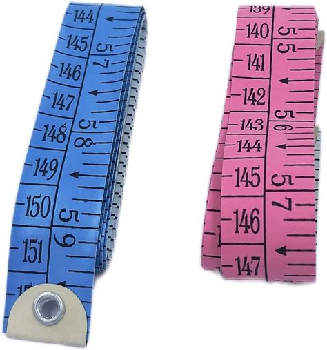 60 Inch Soft Tape Measure Sewing Tailor Ruler (Multicolour) : Amazon.in ...
