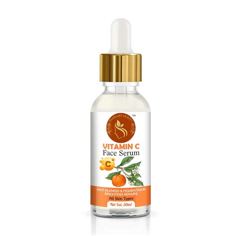 ELABLAST BEAUTY Vitamin C Face Serum with Hyaluronic Acid, Niacinamide ...