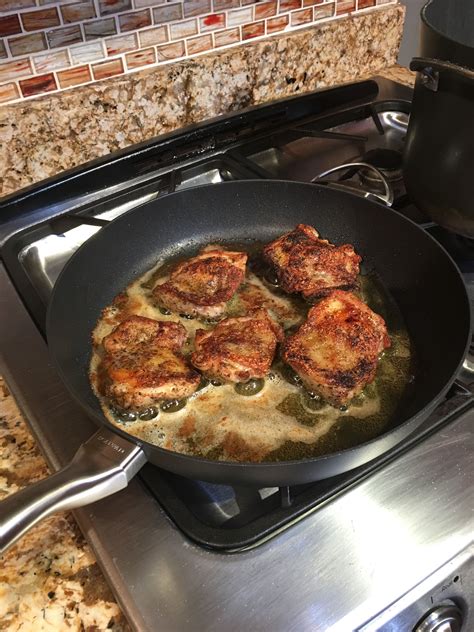 Pan Sautéed Chicken Thighs Recipe