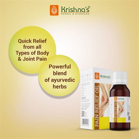 Shop Pain Relief Oil at Best Price | Krishna's Ayurveda – Krishna's ...