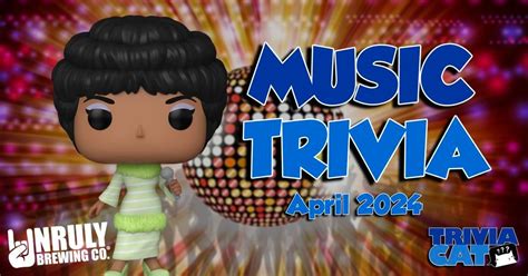 Muskegon (Unruly Brewing) Music Trivia - April 2024 Edition, Unruly ...