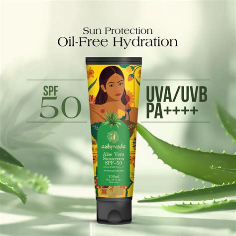 Aloe Vera Sunscreen SPF 50 UVA/UVB PA++++