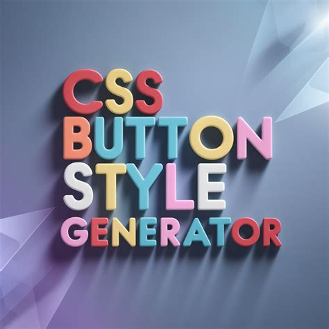CSS Button Style Generator: Create Custom Buttons Instantly - Style Exact