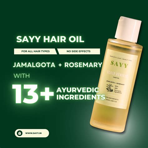 SAYY Scalp Revival Combo (Hair Oil + Hair Serum) – Sayy
