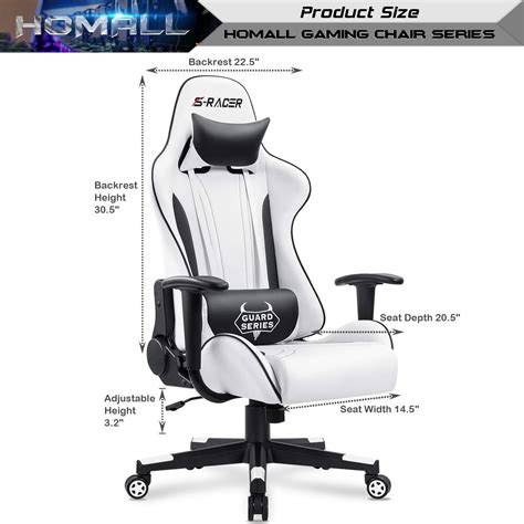 Homall Gaming Chair, Video Game Chair with Footrest India | Ubuy