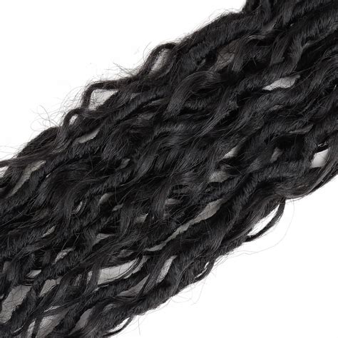 LMZIM 18 inch Goddess Locs Crochet Hair 8 Packs Faux India | Ubuy