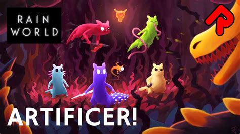 Playing the Artificer Slugcat in Rain World Downpour! (2023 DLC) | ep 1 ...