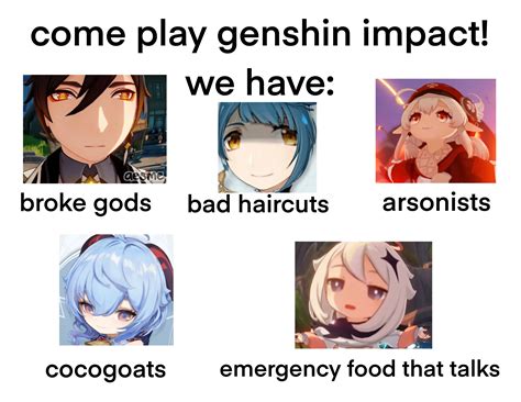 Relatable Meme Genshin Impact | HoYoLAB