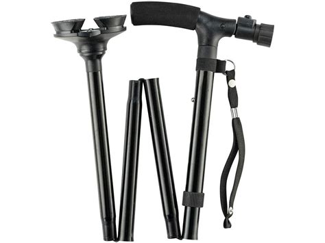 Buy Folding Cane with Built-in LED Light, Adjustable Canes and Walking ...