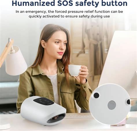 MIRELLE Hand Massager with Heat Compression, Pressure Point India | Ubuy