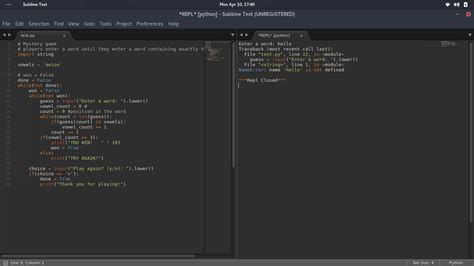 Python Linux Programming 的图像结果