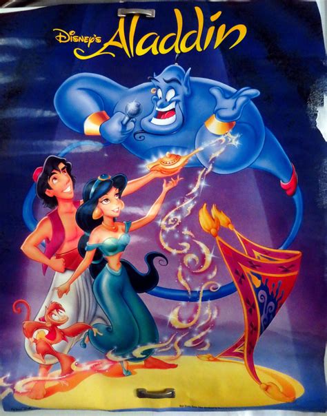 1993 Promo Disney Aladdin Sing Along poster | Disney aladdin, Aladdin ...