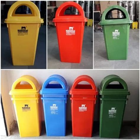 Garbage Waste Bin - Nilkamal Twin Bin Wet And Dry Dustbin Trader ...