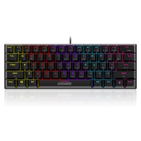 SpinBot Rage MK61 Mechanical Keyboard - Ultra-Compact 60% Layout | Tac
