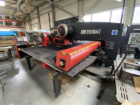 Amada EM2510NT turret punch press for sale from Germany Pullach ...