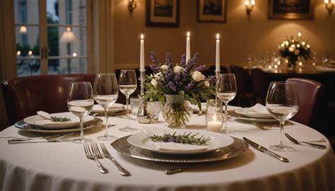 Art de table : secrets de la gastronomie française