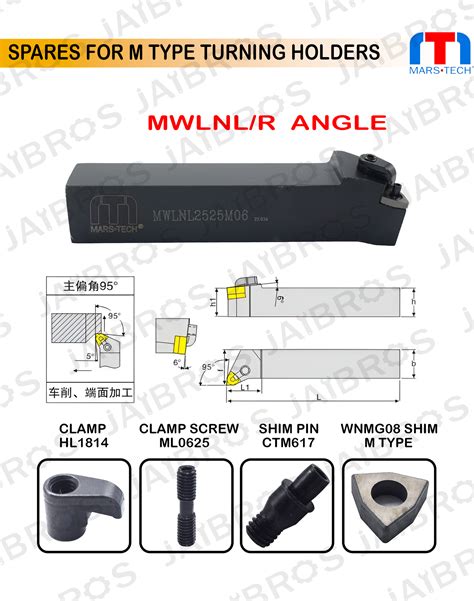 MWLNL/R WNMG0604 Turning Holder wnmg MWLNR/L pack of 1 – Jaibros
