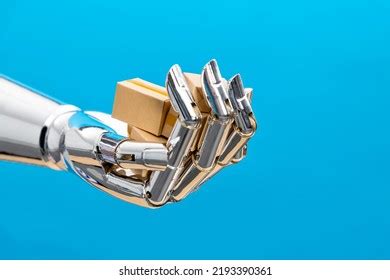 Robot in Hand Cartoon Box 的图像结果