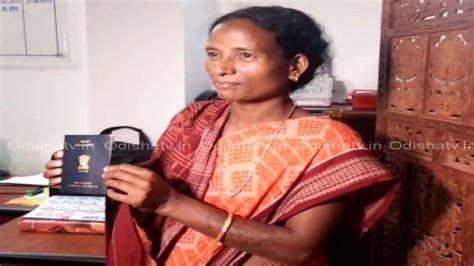 Odisha s first Dongaria Kondh woman s passport to go beyond boundaries