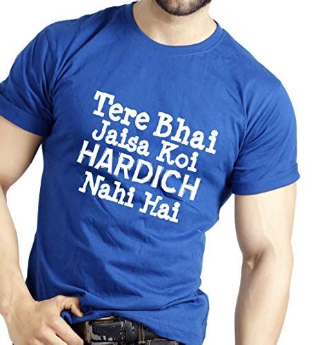 Buy Xink Men’s Cotton Round Neck Half Sleeves Printed T-Shirt (Tere ...