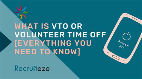 What is VTO or Volunteer Time Off? [Actionable Guide] | Recruiteze
