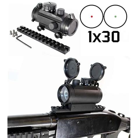 Buy GOTICAL 30mm Tactical RedGreen Dot Sight with Weaver Picatinny Rail ...