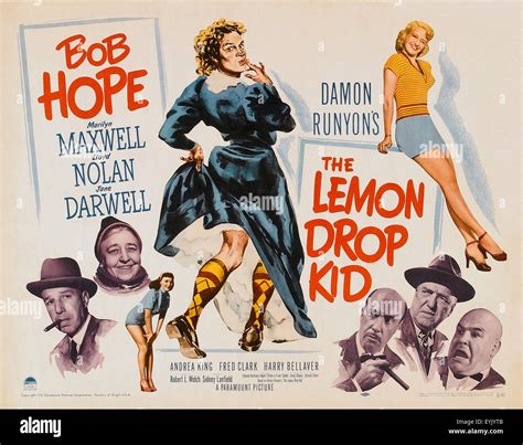 The Lemon Drop Kid - 1951 - Movie Poster Stock Photo - Alamy