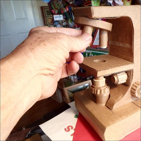 Image result for How Make a Microscope Using Cardboard