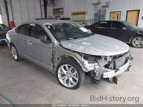 Report 2G1145S39H9105739 CHEVROLET IMPALA 2017 Silver Gasoline - price and damage history
