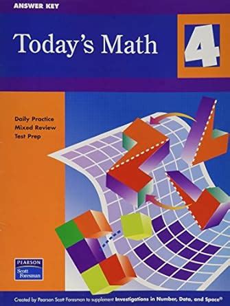 Investigations 2006 Today's Math: Daily Practice, Mixed Review and Test ...