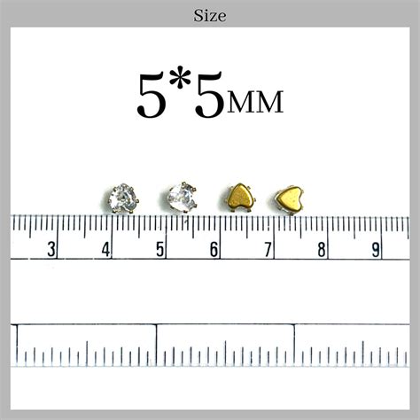 Shop Silver Rainbow Heart Shape Crystal Rhinestones with Golden Claw ...