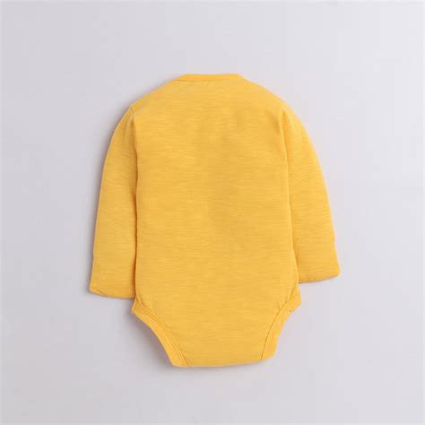 Polka Tots Full Sleeve Romper Onesie with Folded Mittens 100% Super So ...