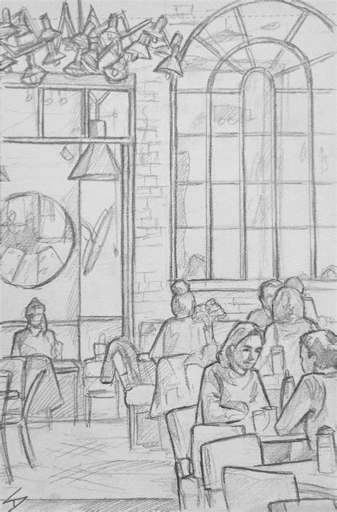 Restaurant Drawing 的图像结果