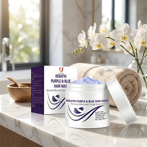 Purple-Blue Hair Mask – MaxSmile