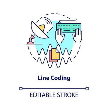 Digital Line Coding 的图像结果