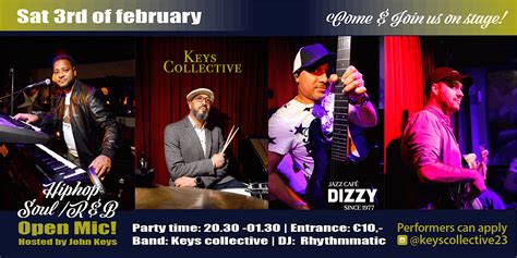 Hiphop/Soul/R&B Open Mic hosted by John Keys & Keyscollective, Jazzcafé ...